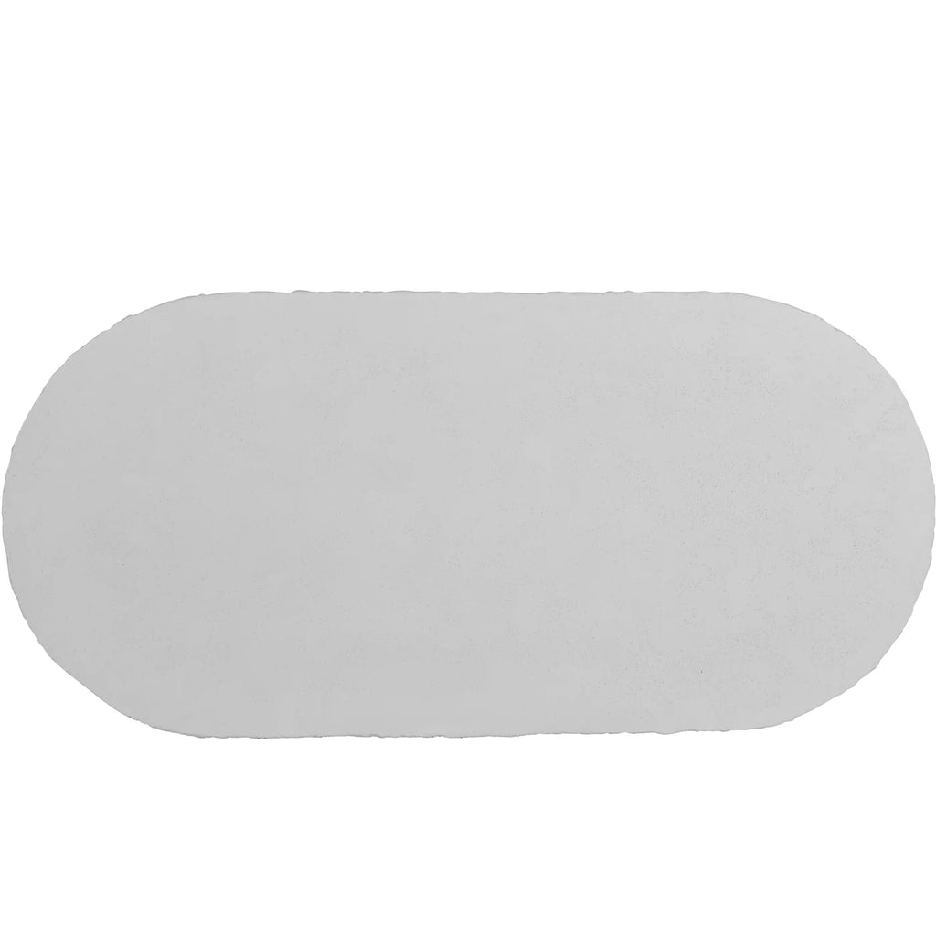 Brant Oval Coffee Table | Natural Stone