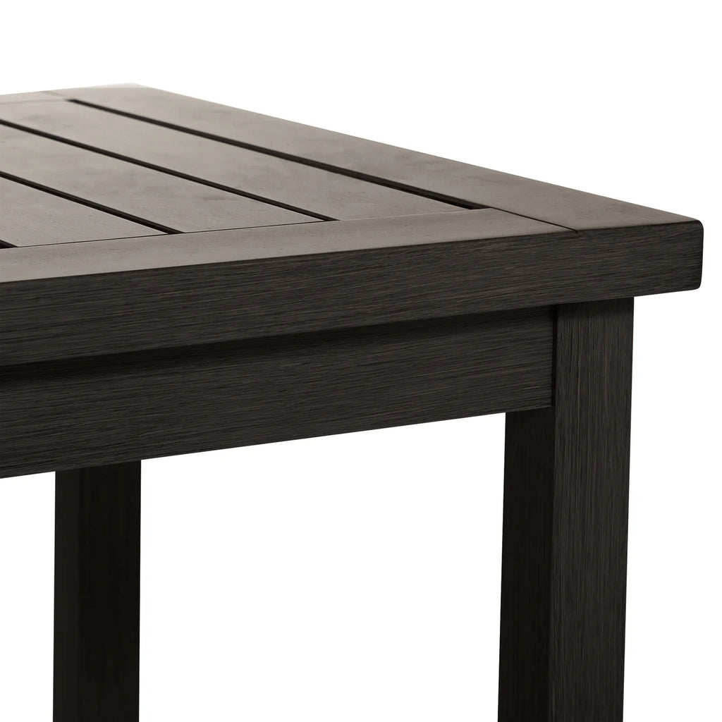 Club Aluminum Bar Table | Slate Gray