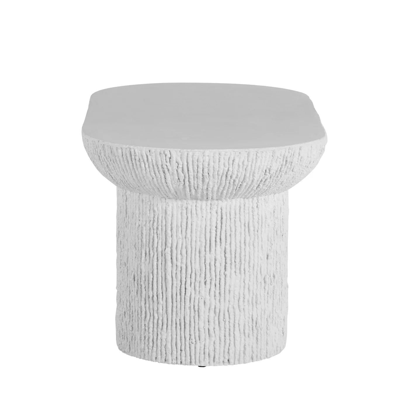 Brant Oval Coffee Table | Natural Stone