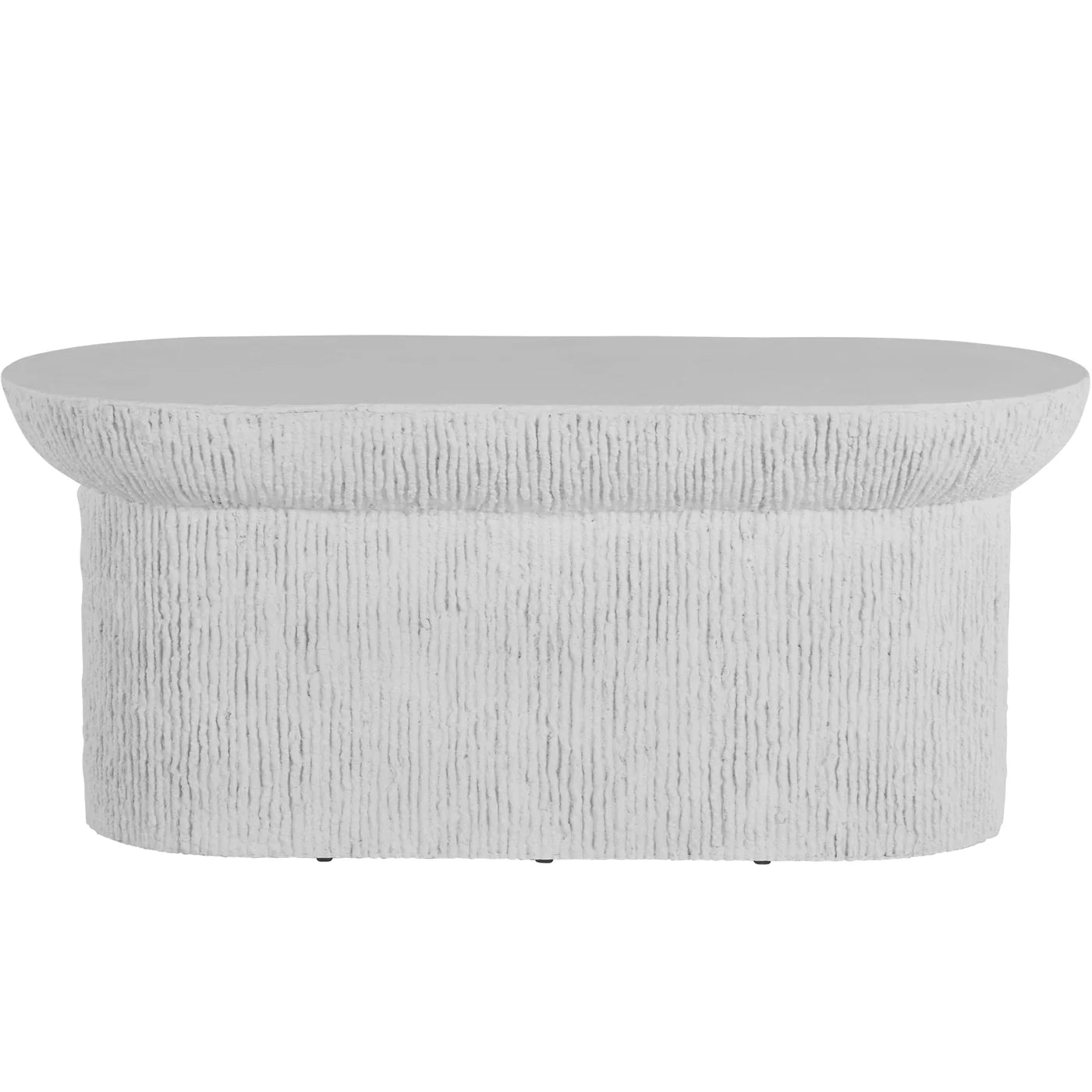 Brant Oval Coffee Table | Natural Stone