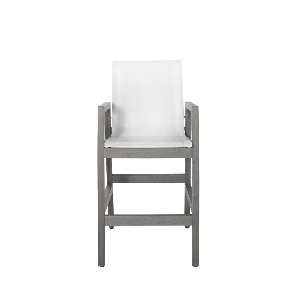 Seashore N-Dura Wood Outdoor Bar Stool