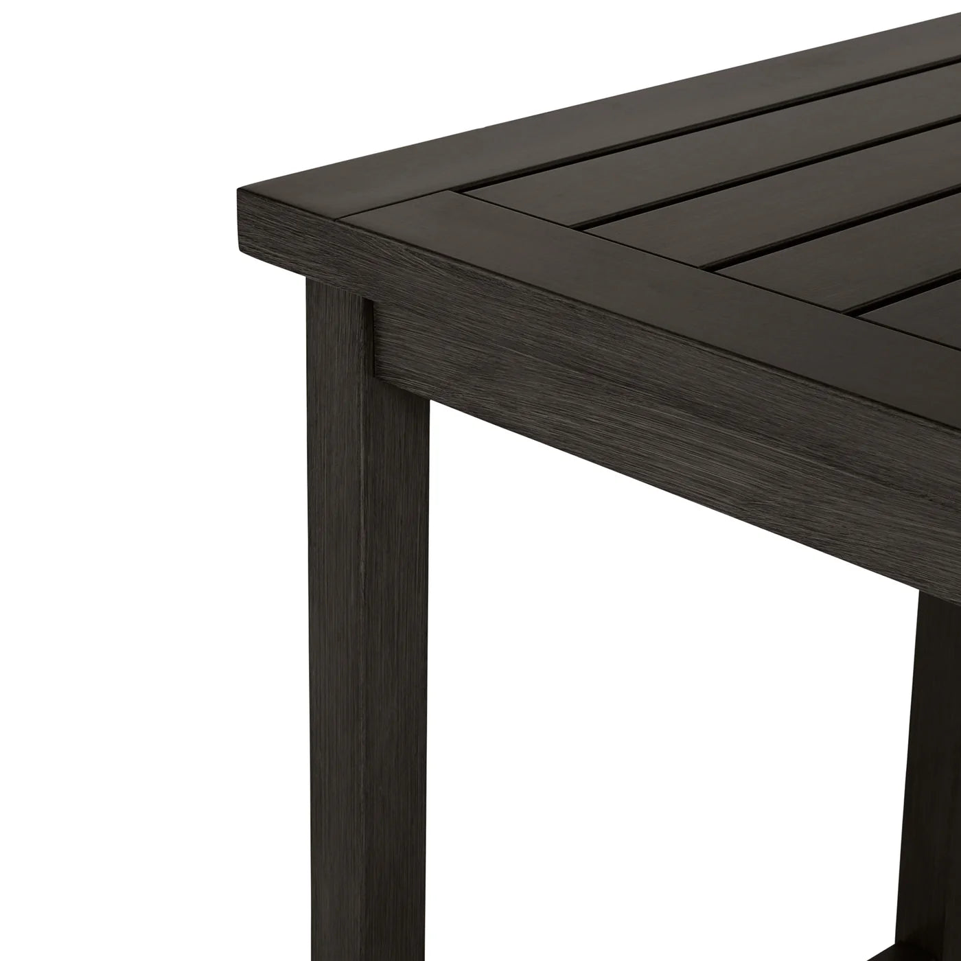 Club Aluminum Bar Table | Slate Gray