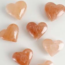 Heart Shaped Himalayan Salt Stones