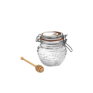 Kilner®  Honey Pot w/Beachwood Dipper