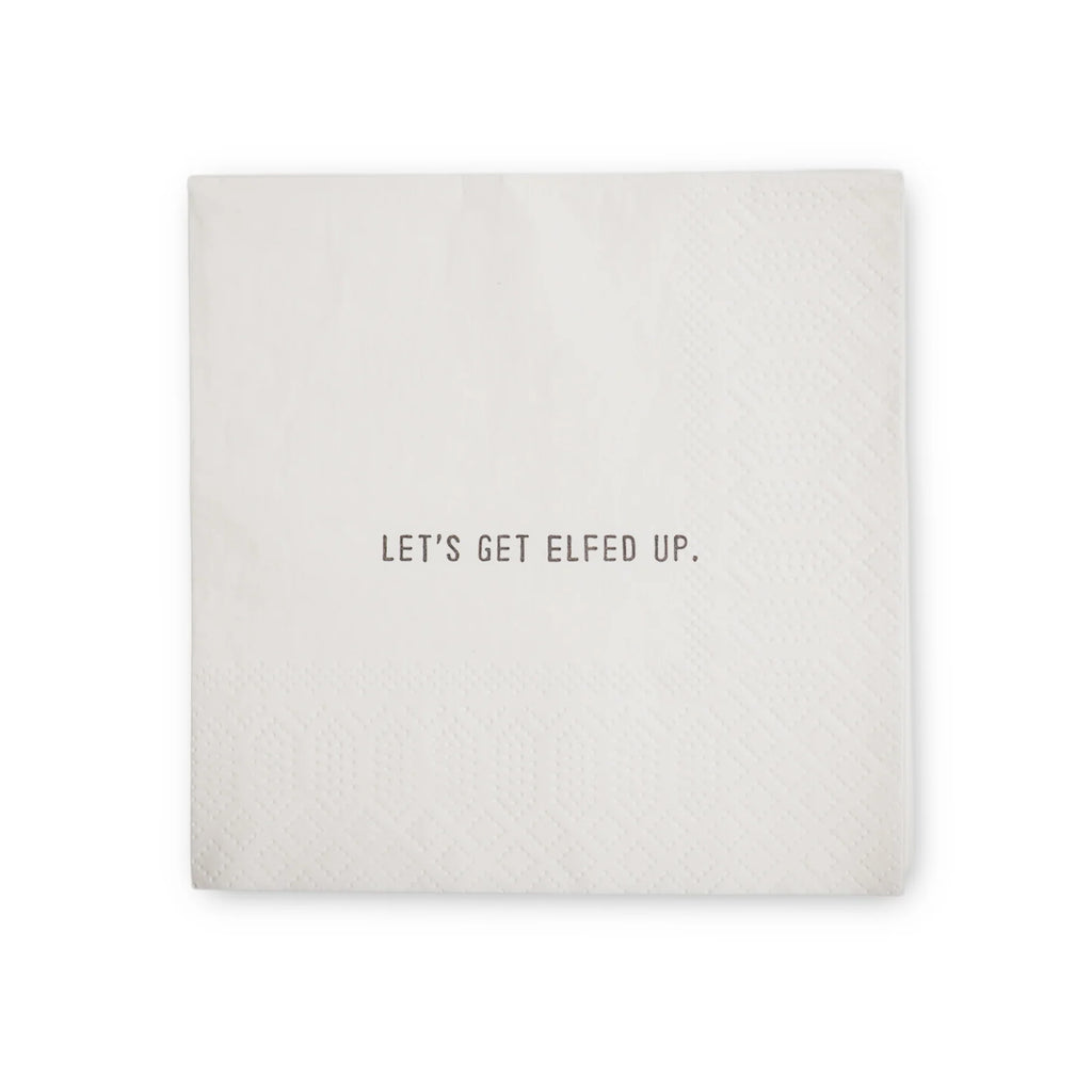 Cocktail Napkins - Let's Get Elfed Up