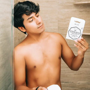 Mini Men's Body Wash Infused Buffers