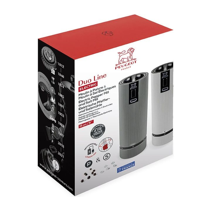 Rechargeable Electric Salt & Pepper Mills Gift Set