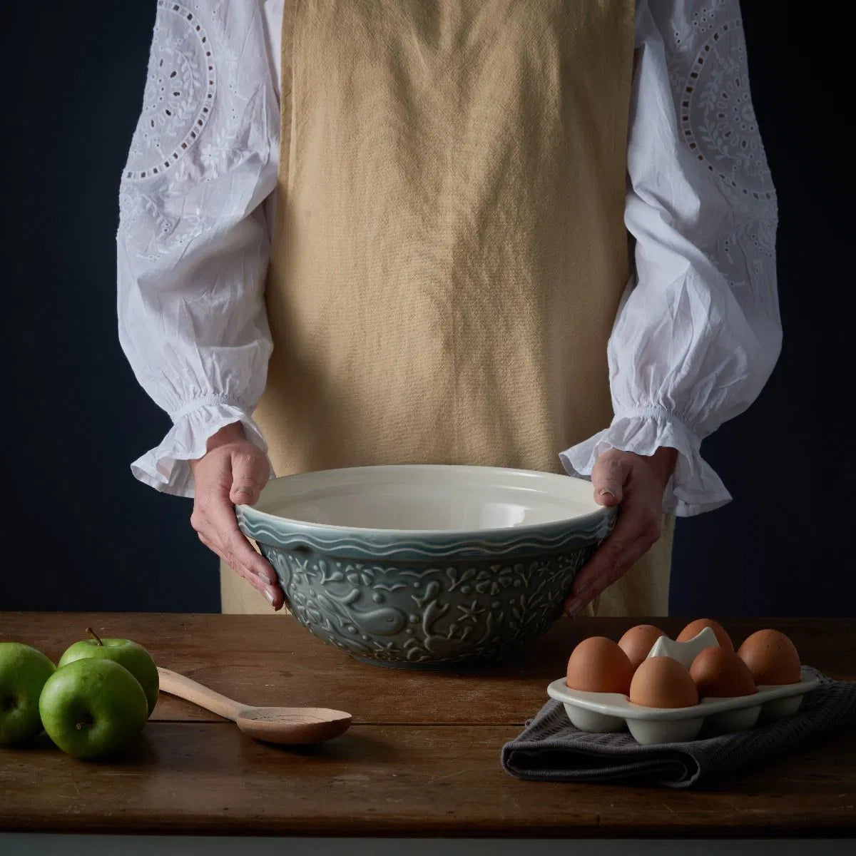 Mason Cash | Nautical Collection | Grey | 4.25 Quart (S12)