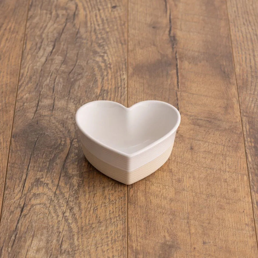 Mason Cash | Rustic Charm | Heart-Shaped Pie Dish/Roaster -  5.5"