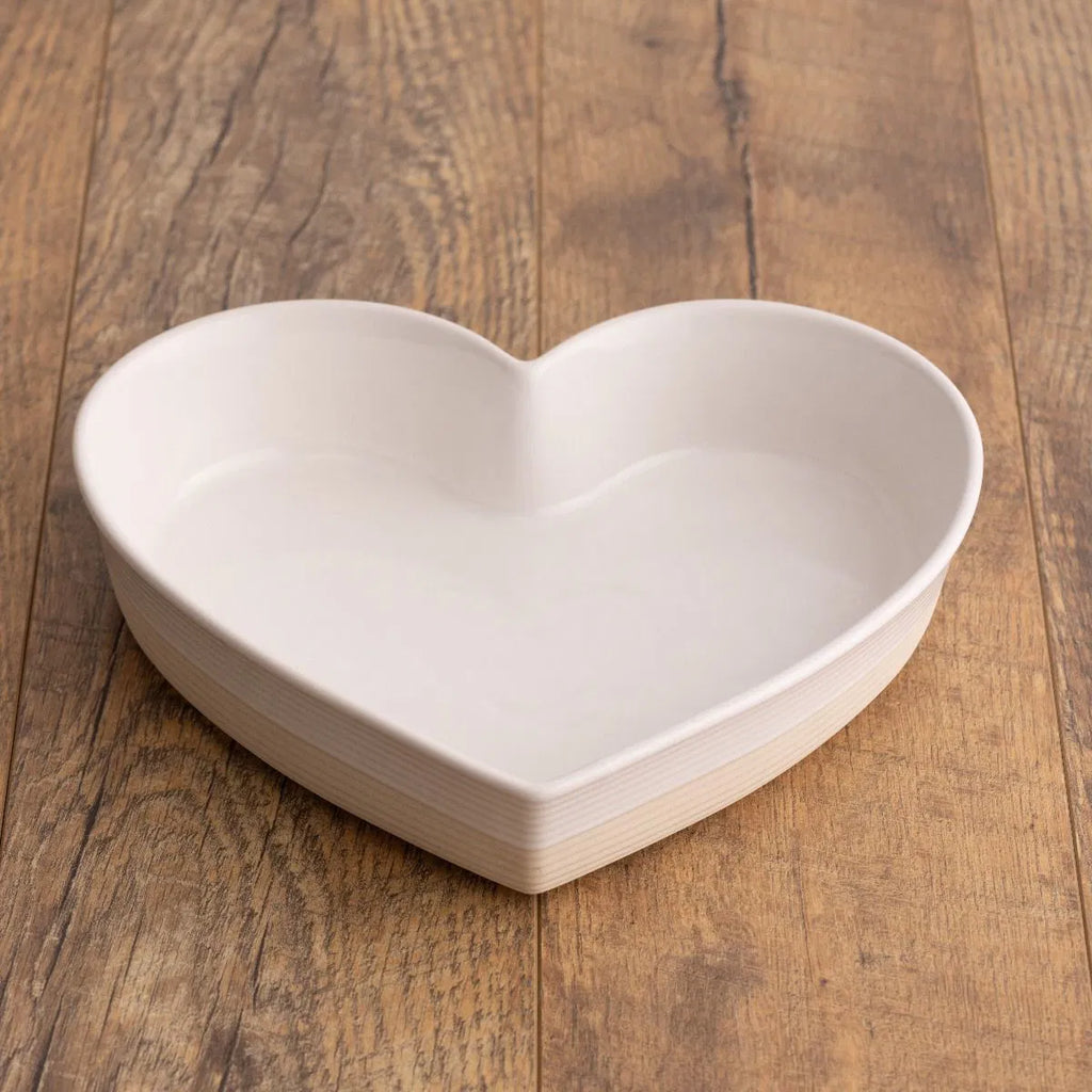 Mason Cash | Rustic Charm | Heart-Shaped Pie Dish/Roaster -  11"