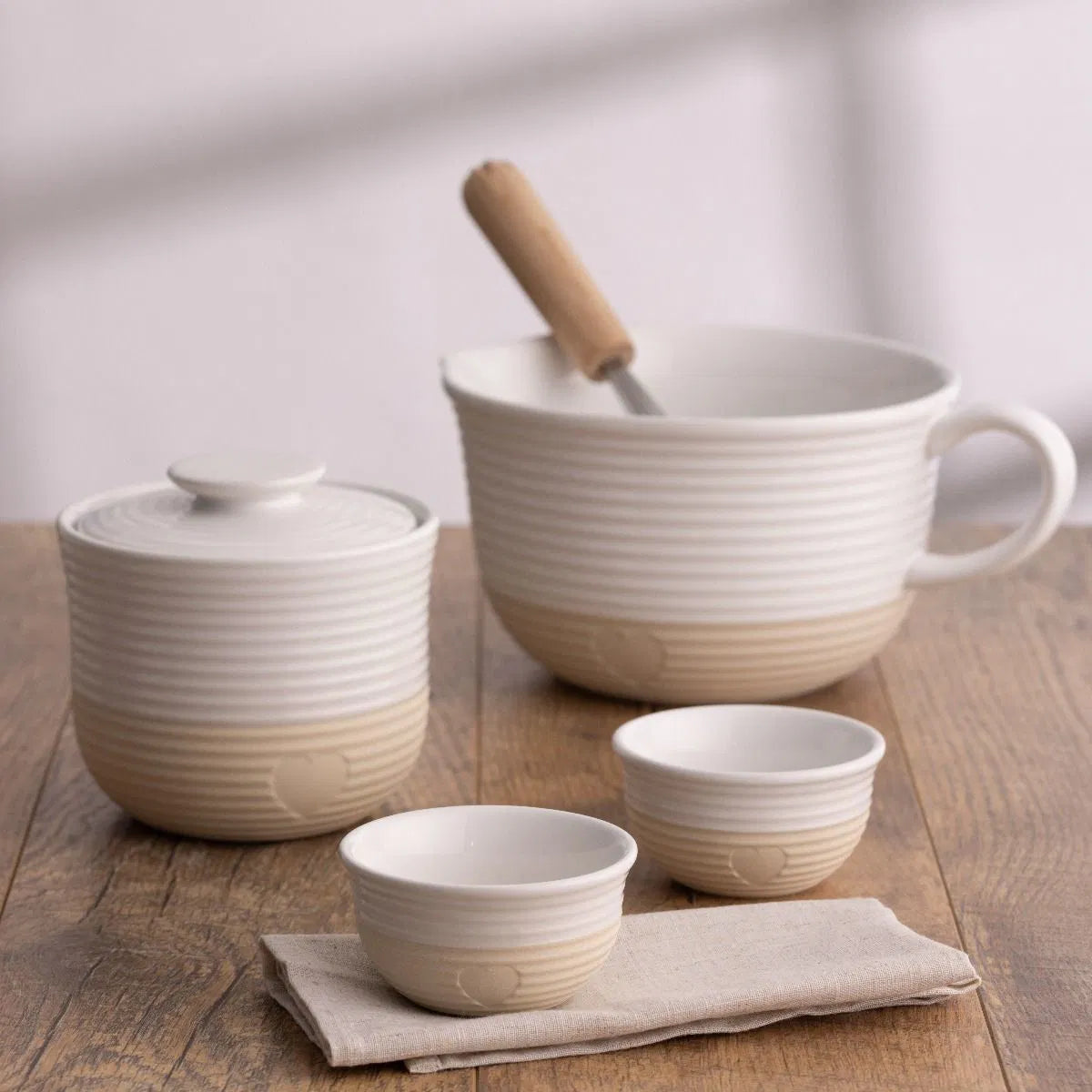 Mason Cash | Rustic Charm | Storage Jar |  0.7 Qt.