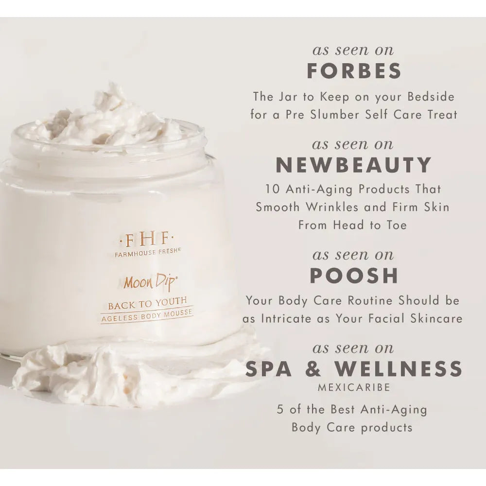 Moon Dip® Back to Youth Ageless Body Mousse