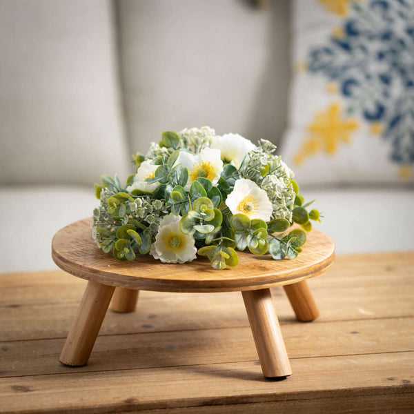 Round Wooden Risers - Moss & Embers Home Decorum