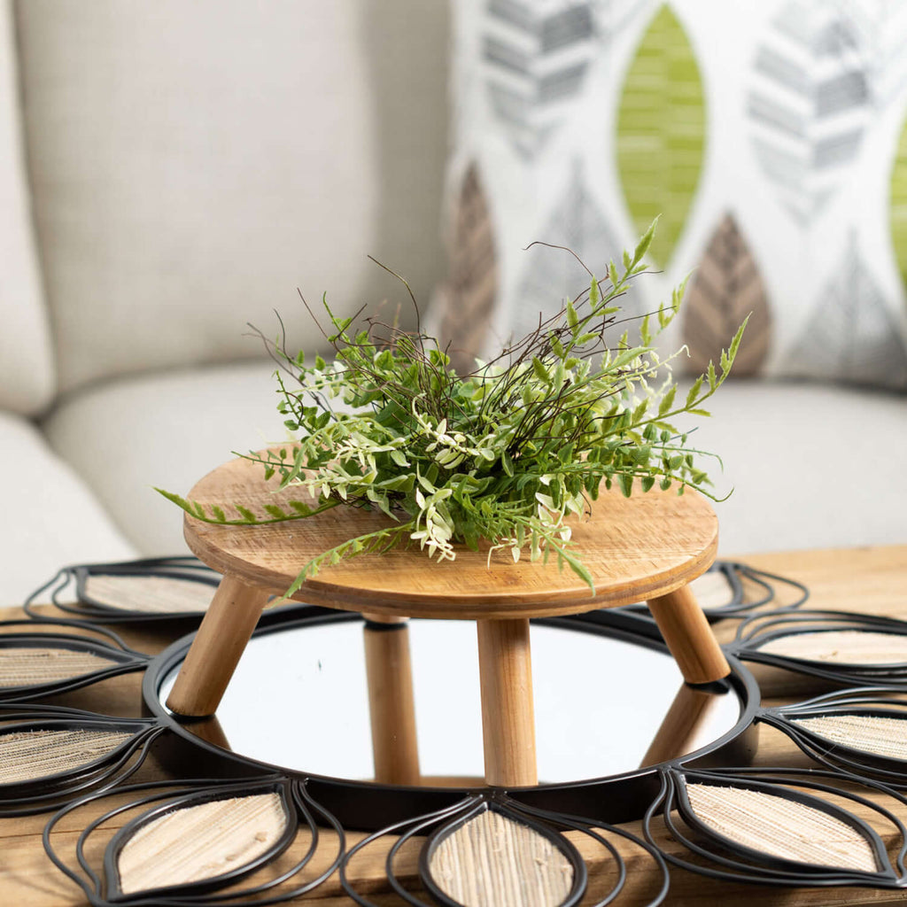 Round Wooden Risers