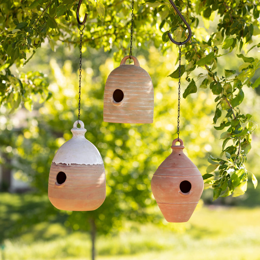 Pueblo Terracotta Birdhouse