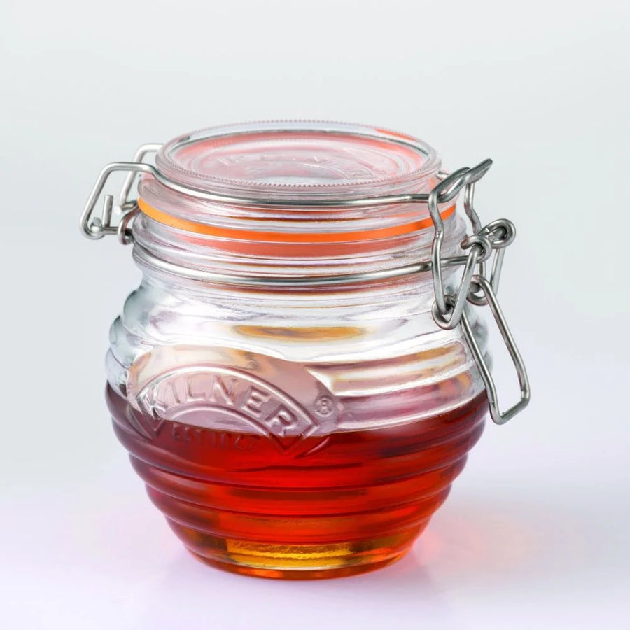 Kilner®  Honey Pot w/Beachwood Dipper