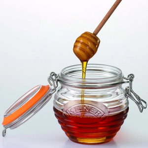 Kilner®  Honey Pot w/Beachwood Dipper