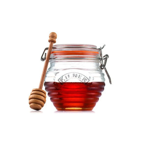 Kilner®  Honey Pot w/Beachwood Dipper