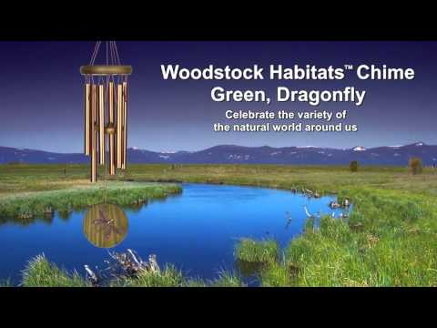 Woodstock Habitats™ Chime | Green Dragonfly