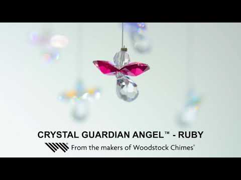 Crystal Guardian Angel Suncatcher