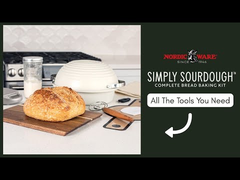 Basic 9 Piece Simply Sourdough Bread Baking Kit