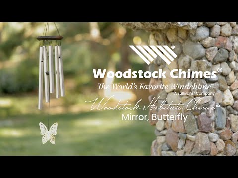 Woodstock Habitats™ Chime - Mirror | Butterfly