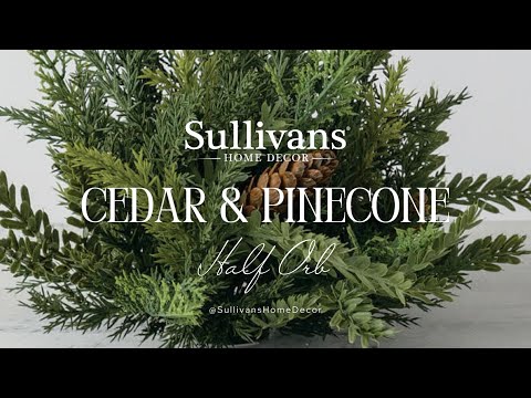 Cedar & Pinecone 1/2 Orb