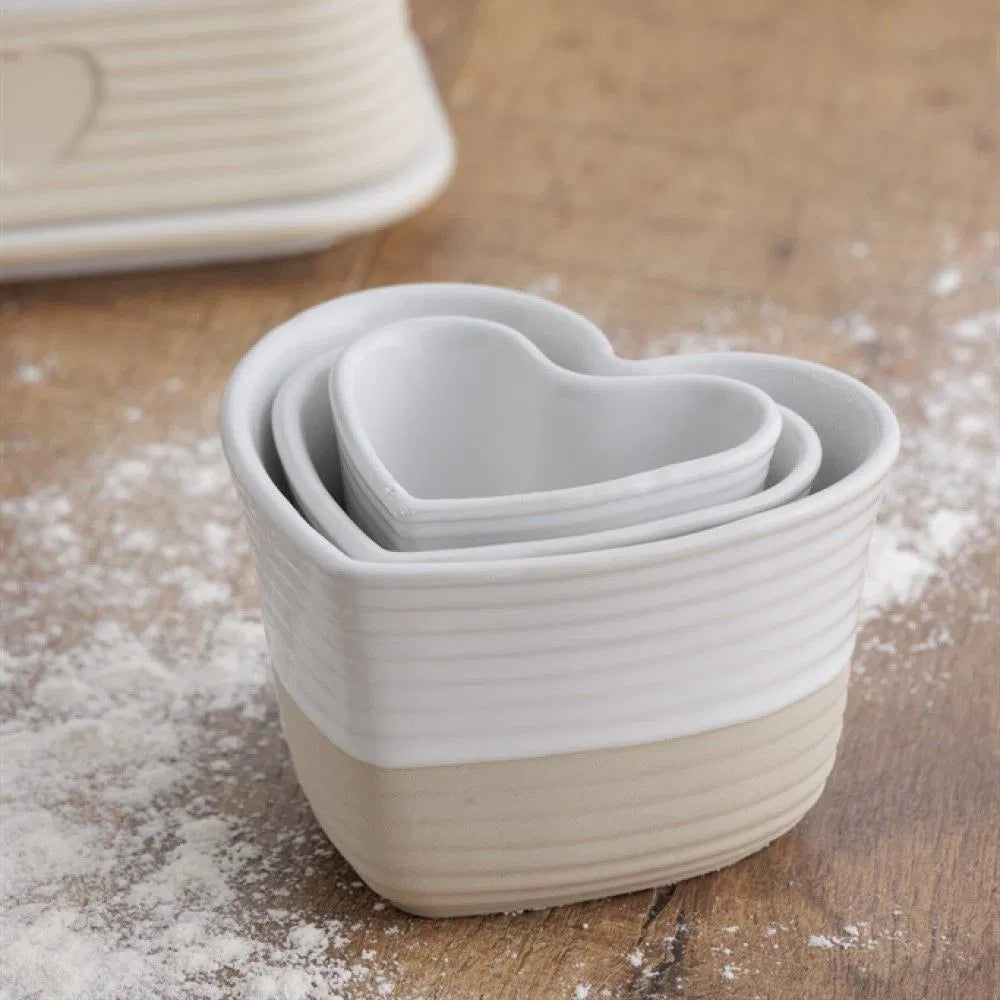 S/3 Rustic Charm Measuring Cups