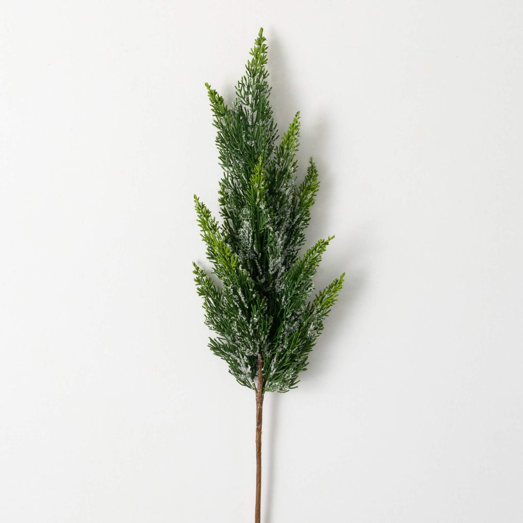 Frosted Green Cedar Spray