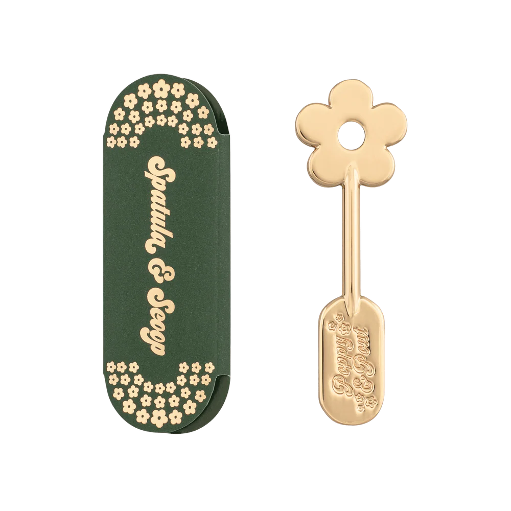 Gold Daisy Lip Spatula