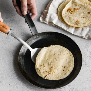 Blue Carbon Steel Crepe & Tortilla Pan