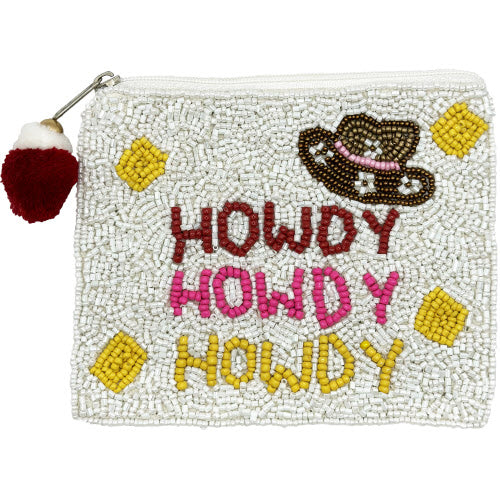 Beaded Pouches + Wristlets