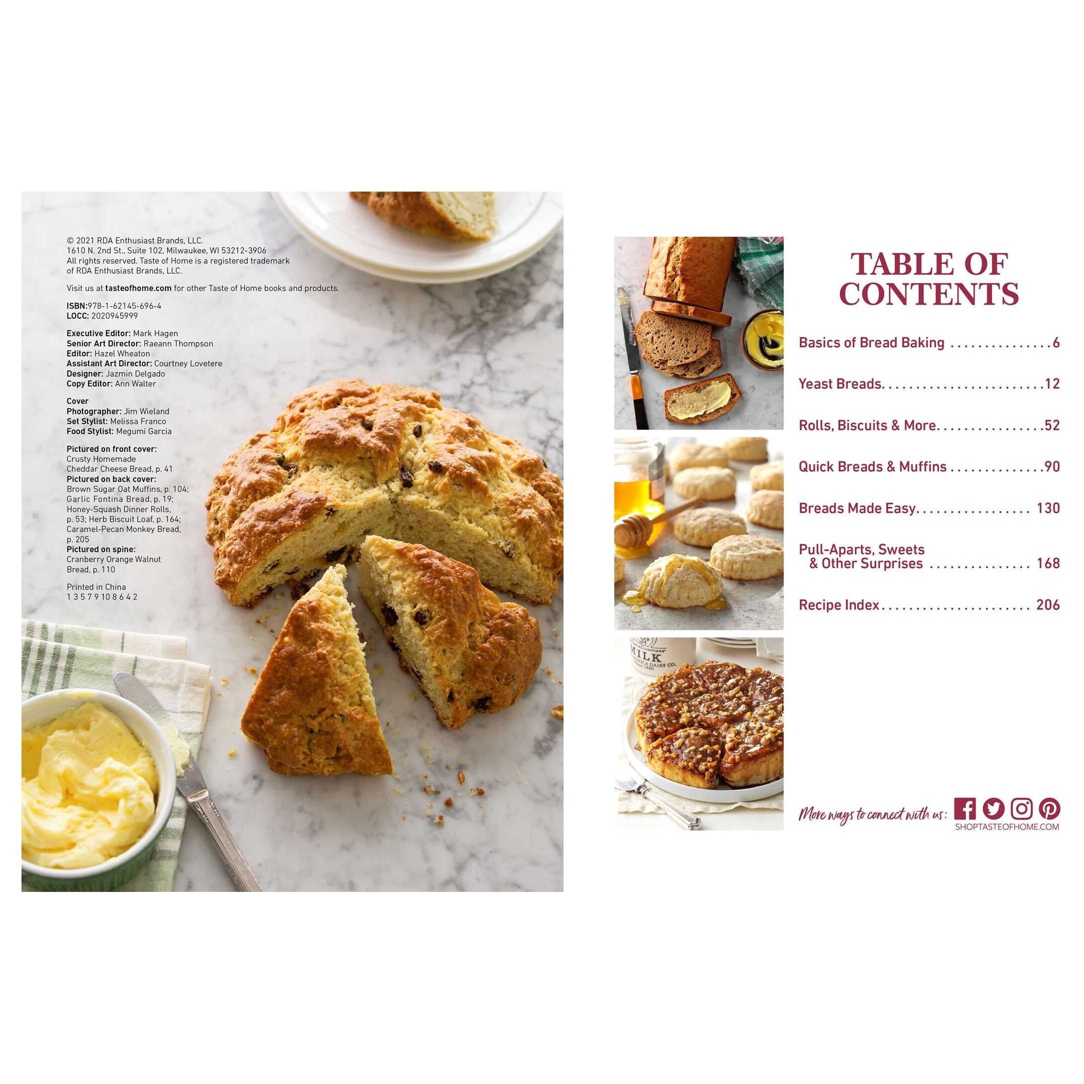 Taste of Home Breads | 100 Oven-Fresh Loaves, Rolls, Biscuits and More