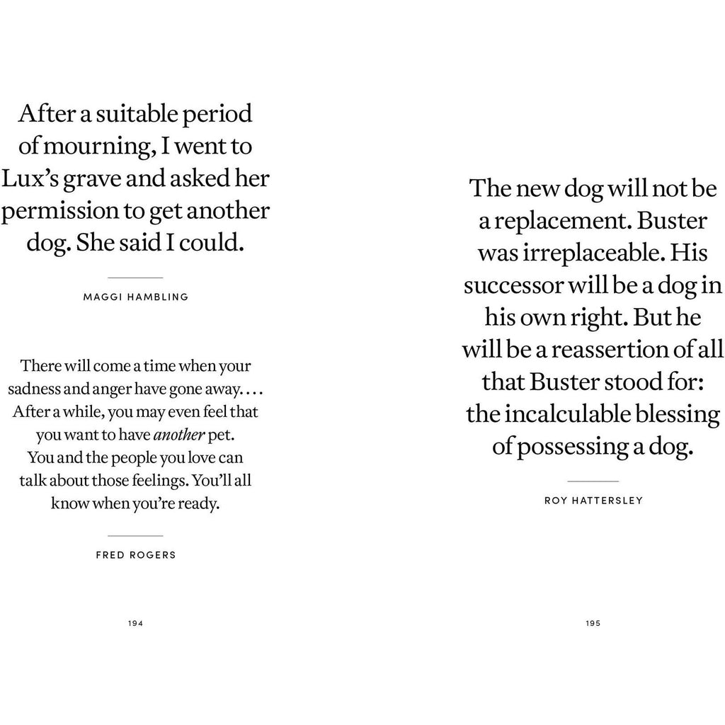 The Book of Pet Love and Loss | Words of Comfort and Wisdom from Remarkable People