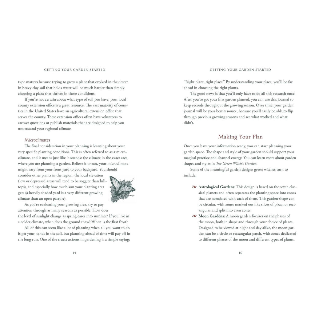 The Green Witch's Garden Journal