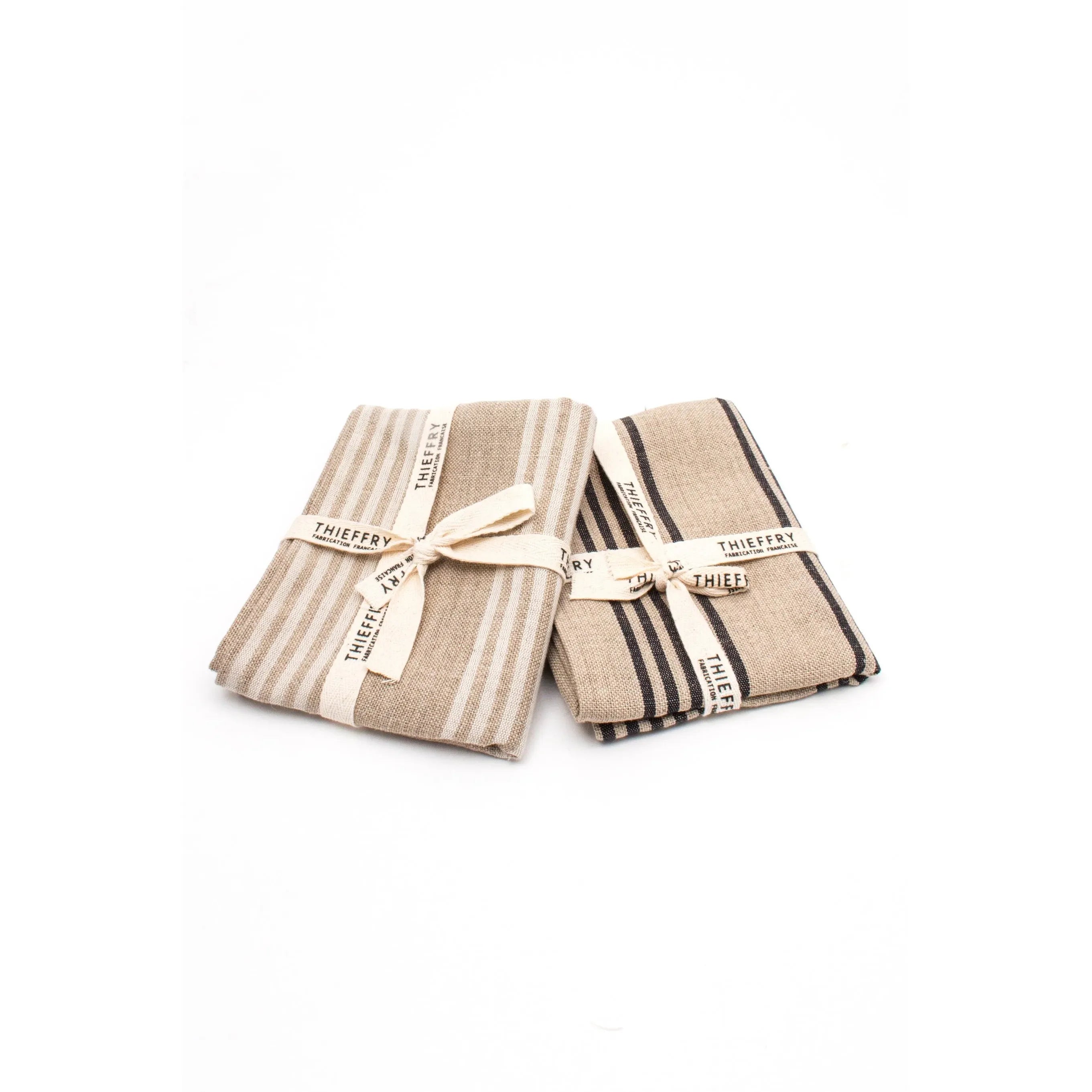S/2 Thieffry Belgian Linen Dishtowels