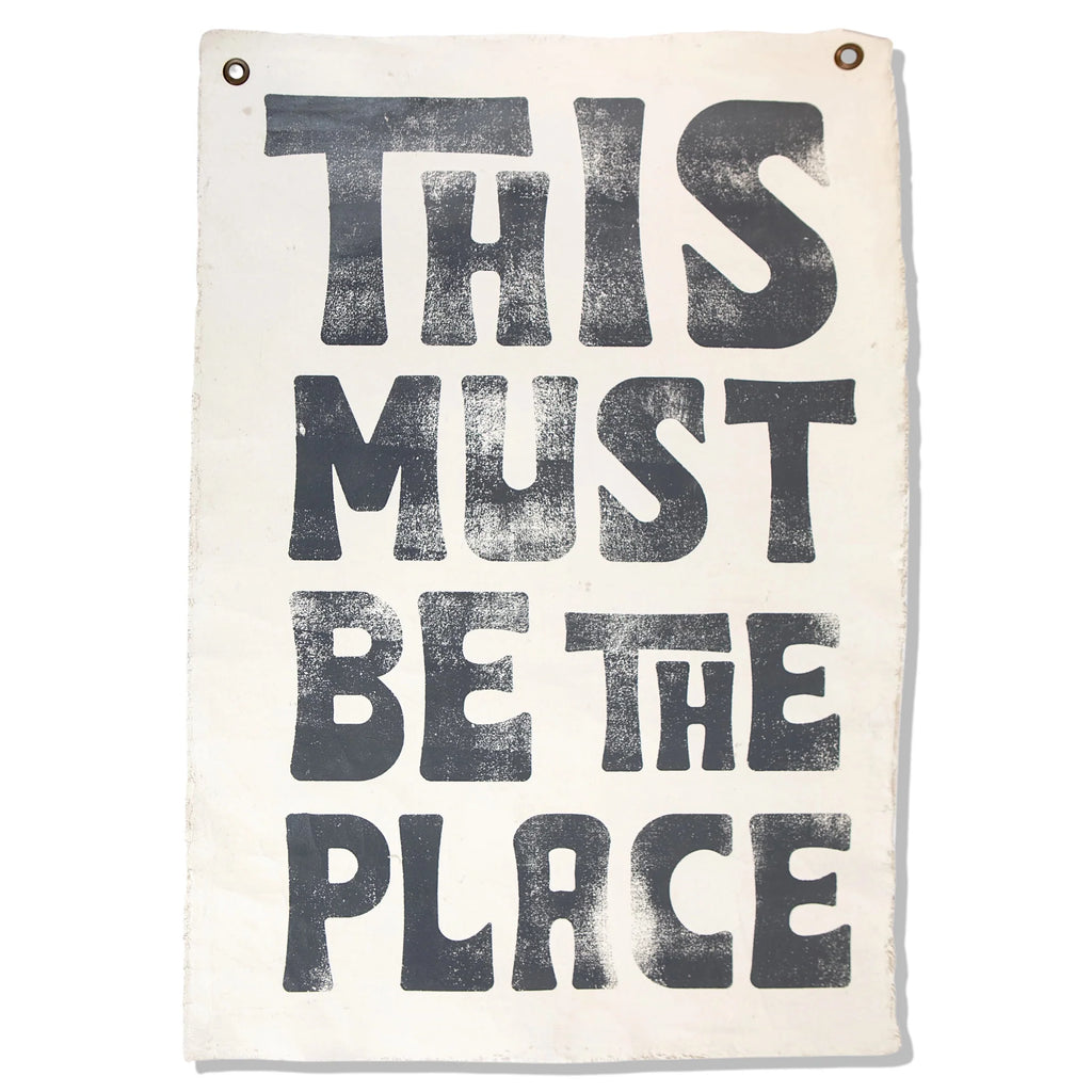 Hand Painted Wall Hanging | This Must Be The Place