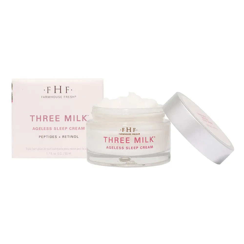 Three Milk™ Ageless Sleep Cream with Peptides