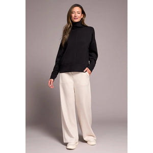 Techno Lux  L/S Funnel Neck Top