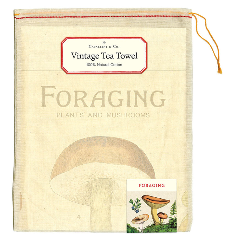 Vintage Image Tea Towel