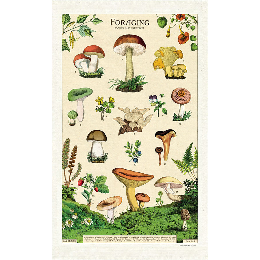 Vintage Image Tea Towel