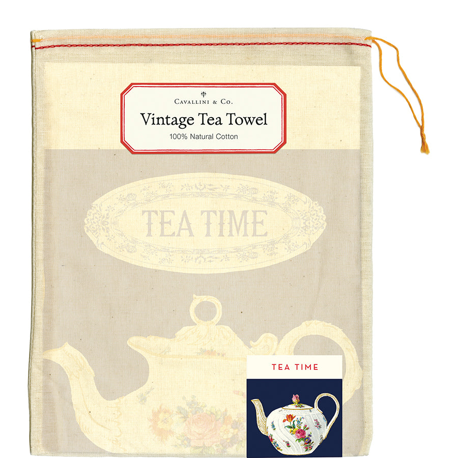 Vintage Image Tea Towel