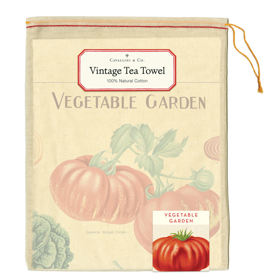 Vintage Image Tea Towel