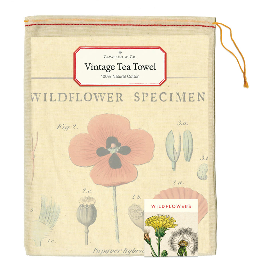 Vintage Image Tea Towel