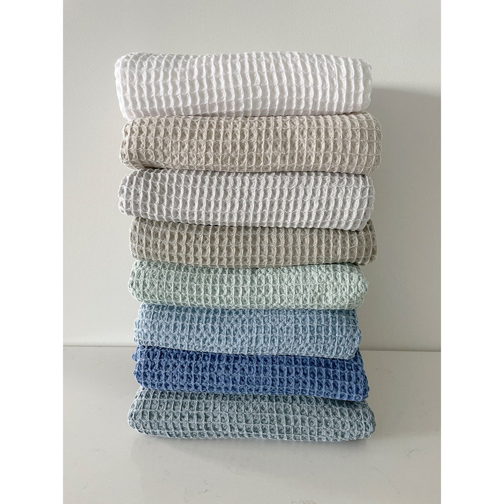 Turkish Cotton Waffle Throw