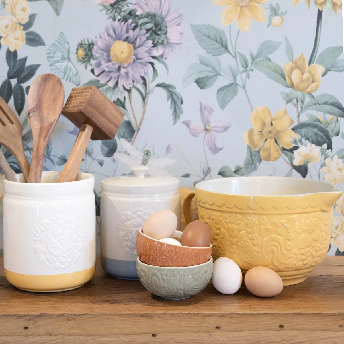 Mason Cash | Home to Roost | Utensil Jar