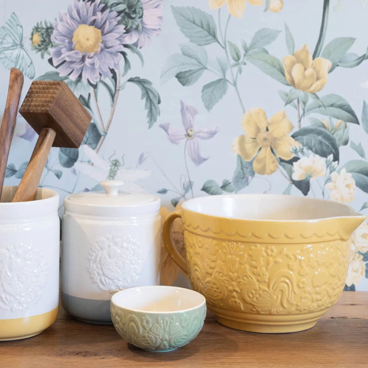 Mason Cash | Home to Roost | Utensil Jar