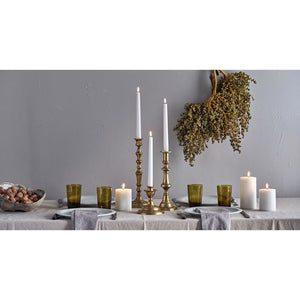 Uyuni S/2 Taper Candles | Nordic White
