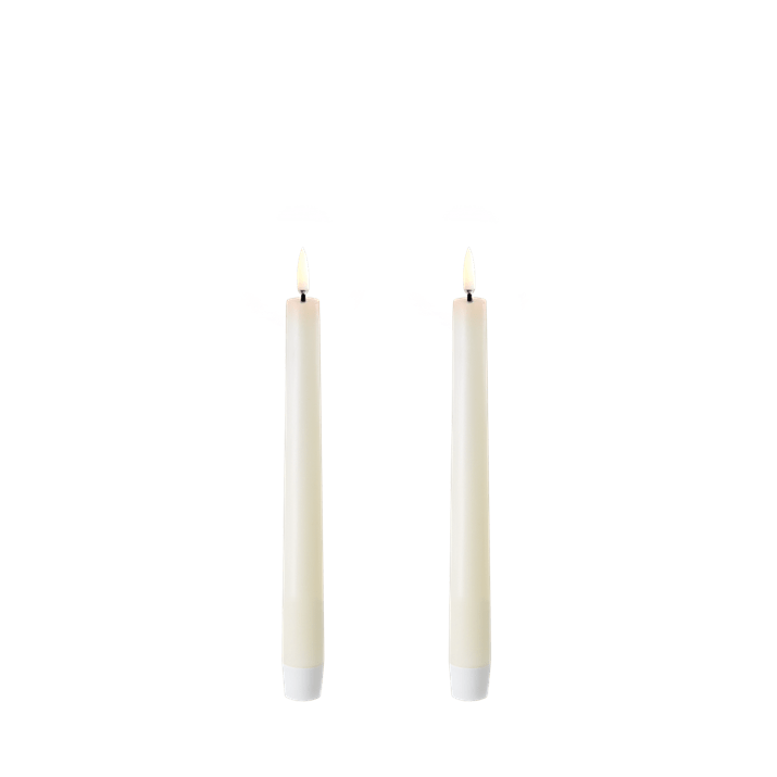 Uyuni S/2 Taper Candles | Ivory