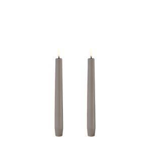 Uyuni S/2 Taper Candles | Sandstone